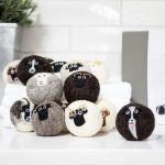 Wool dryer balls, collectors edition of 15 different sheep breeds