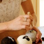 Sarah needle felting