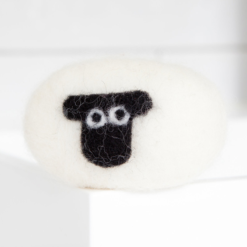 Lanolin enriched felted soap Suffolk sheep