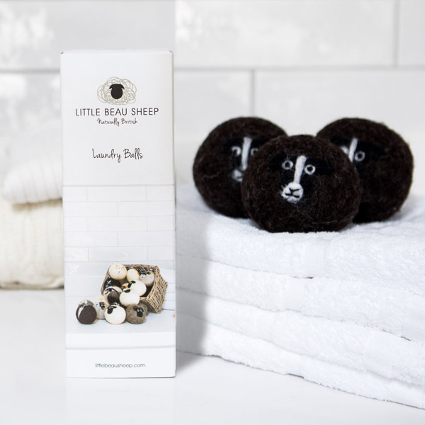Zwartbles sheep wool laundry dryer balls