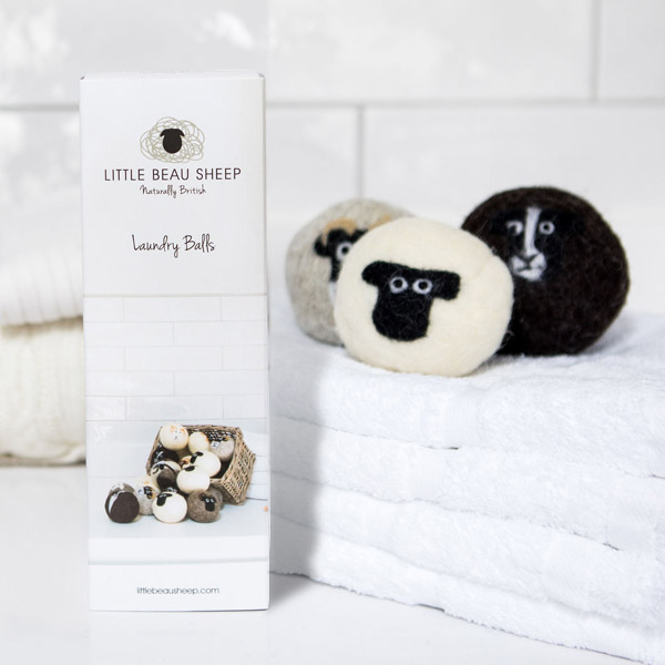 Classic breed sheep wool laundry dryer balls mixed pack