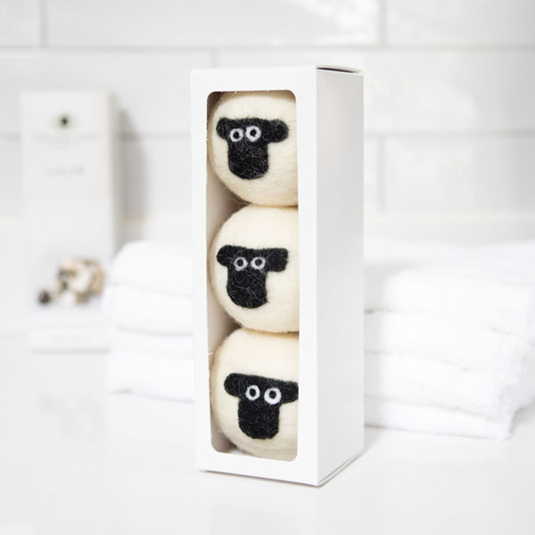 Suffolk Sheep Wool laundry dryer balls