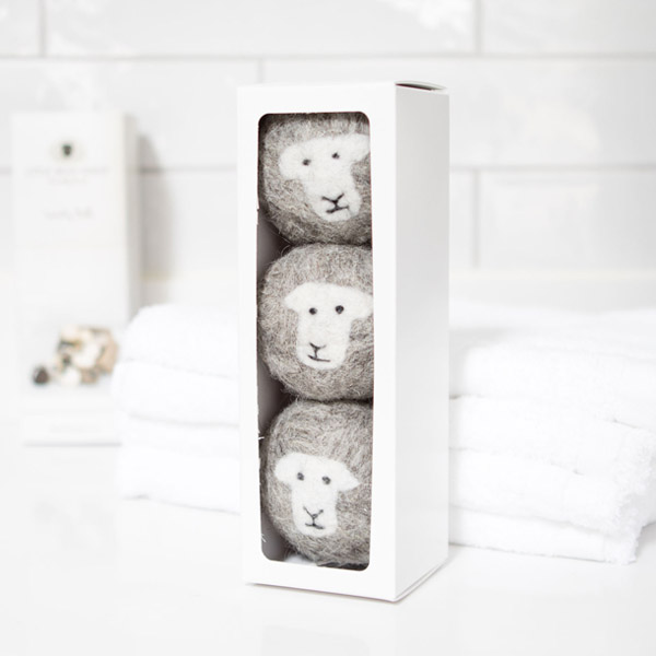 Herdwick sheep wool laundry dryer balls