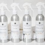 Linen laundry sprays four scents set