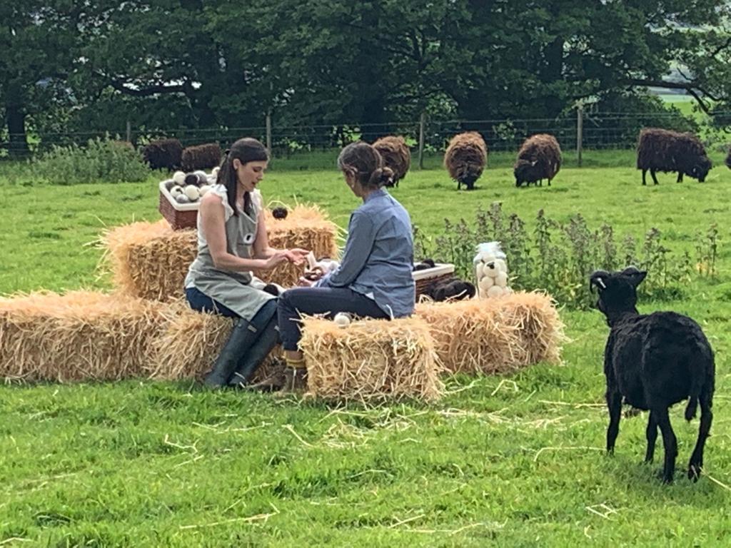 Filming for BBC Countryfile