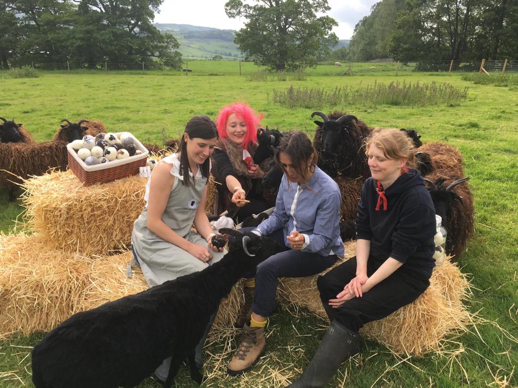 Filming for BBC Countryfile