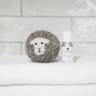 Herdwick Sheep Laundry Ball with Lavender Laundry Fragrance