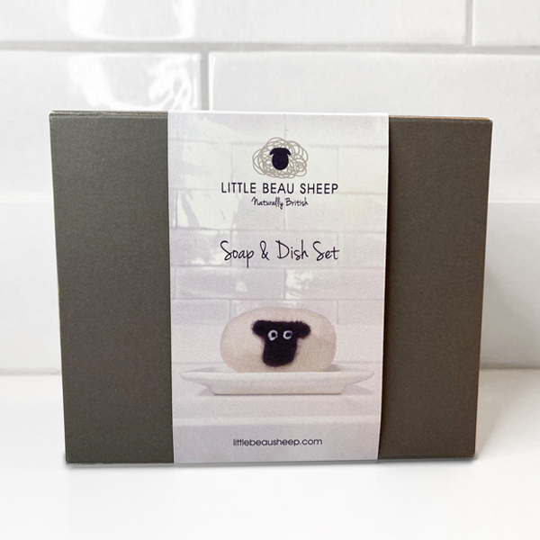Felted Soap & Dish Set