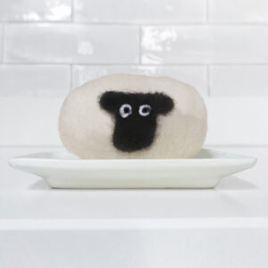 Felted Soap & Dish Set