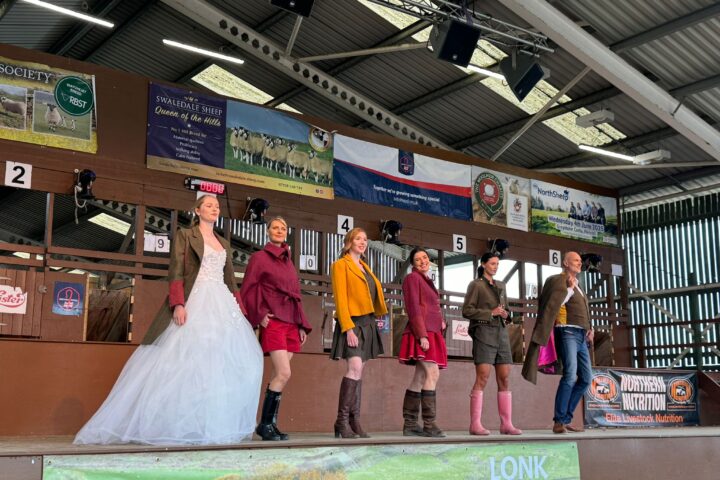 Farm to Fashion Show showcasing British Wool at the Great Yorkshire Show
